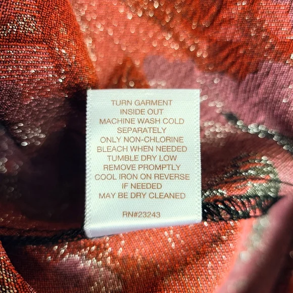 Eva Mendes NY & Co. Embroidered Floral Damask Fit-and-Flare Dress w/ Pockets! - Picture 4 of 7